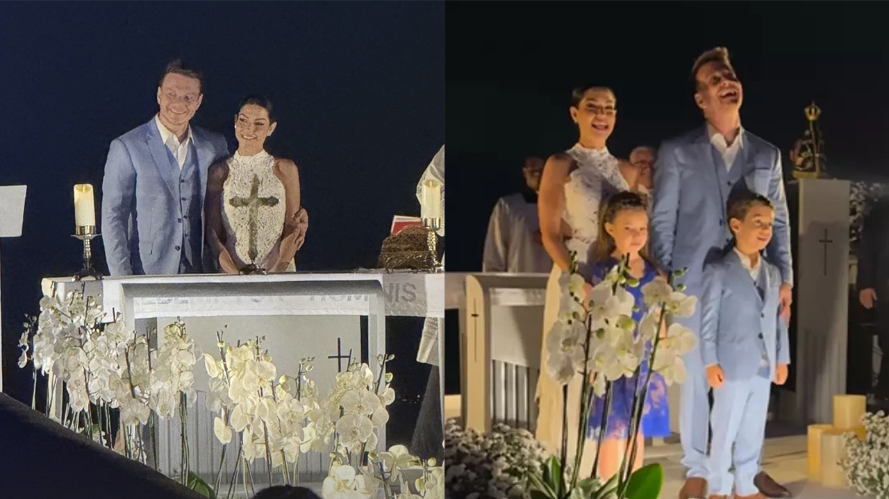 Celebrando uma década de amor: Thais Fersoza e Michel Teló renovam votos