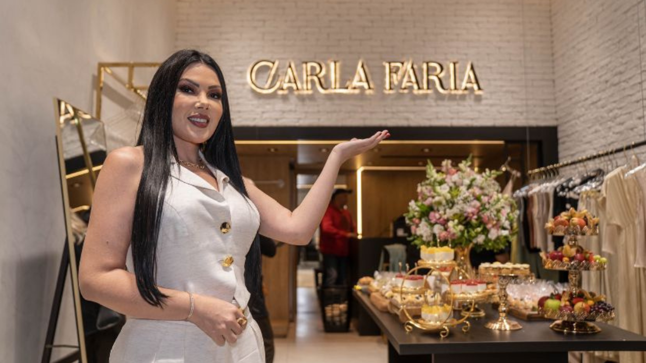 Carla Faria lança em São Paulo sua new brand, com seu próprio nome: CARLA FARIA CONCEPT