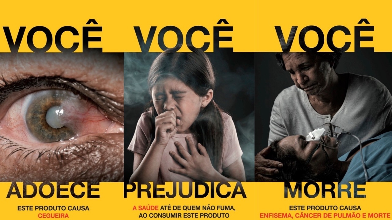 Anvisa substituirá as imagens impressas nas embalagens de cigarros