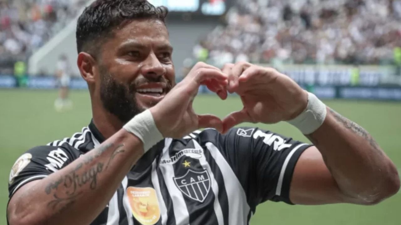 Hulk faz o gol da classificação do Atlético-MG em cima do Vasco e agradeceu o scout do time