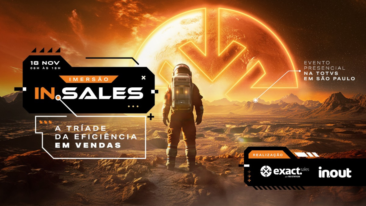 Inout Digital e Exact Sales promovem imersão presencial em São Paulo para transformar vendas de empresas