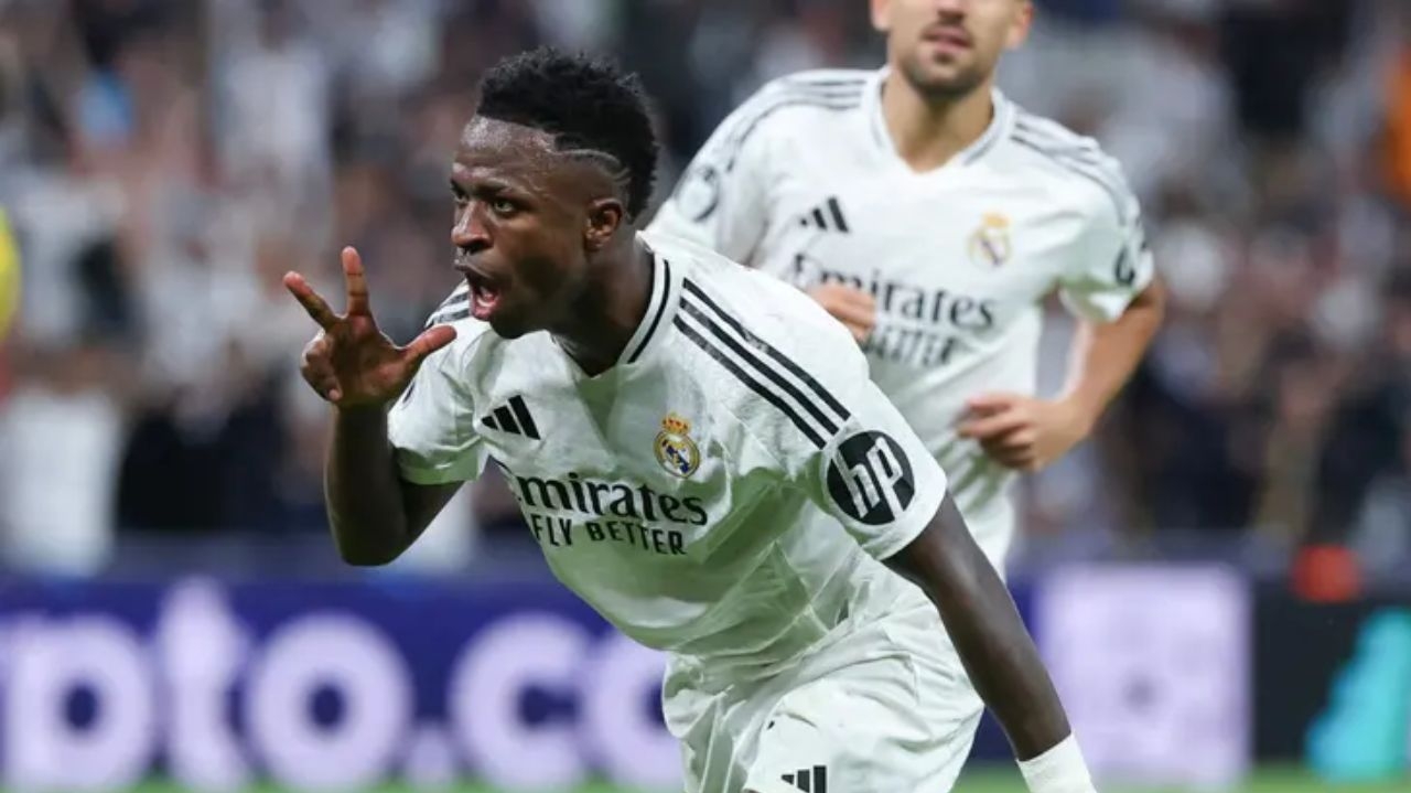 Em reedição de final, Vini Jr. brilha com três gols na vitória do Real Madrid