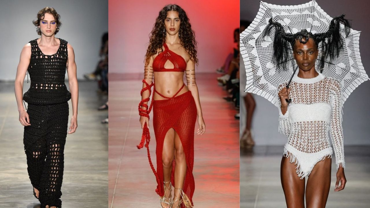 Crochê promete ser tendência para verão de 2025