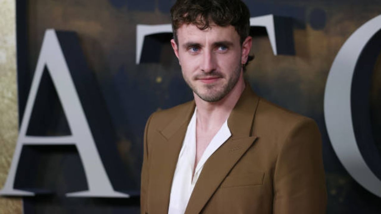 Ator Paul Mescal explica o motivo de não procurar o artista  Russel Crowe para conselhos do filme