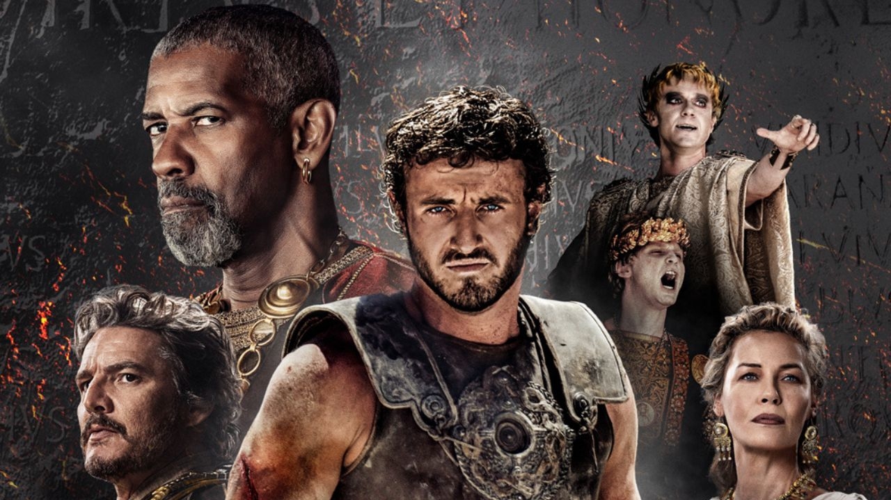 Paul Mescal e Denzel Washington elogiam diretor de Gladiador 2