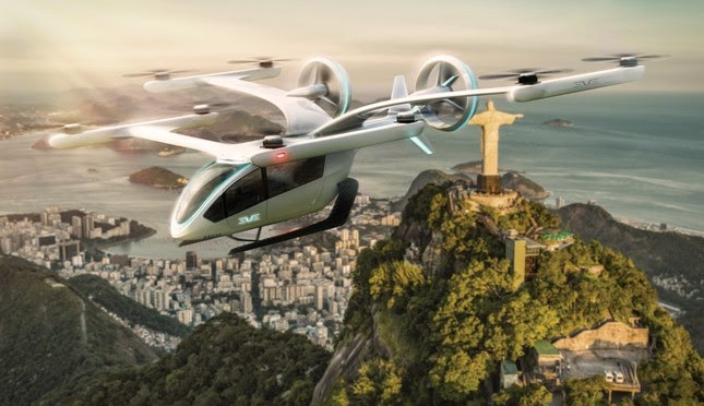 Embraer vai iniciar simulação de ‘carro voador’ ligando a Barra ao Aeroporto do Galeão