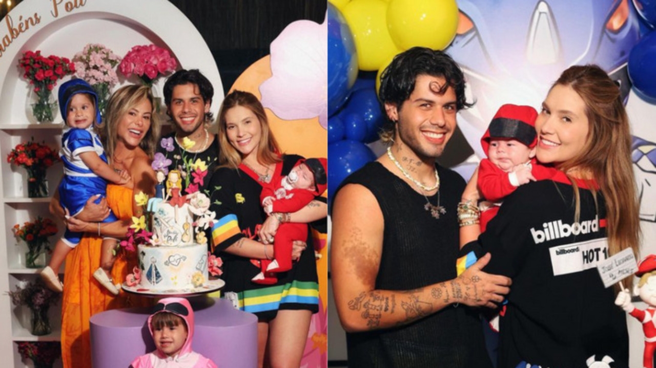 Zé Felipe e Virgínia comemoram mesversário do filho José Leonardo