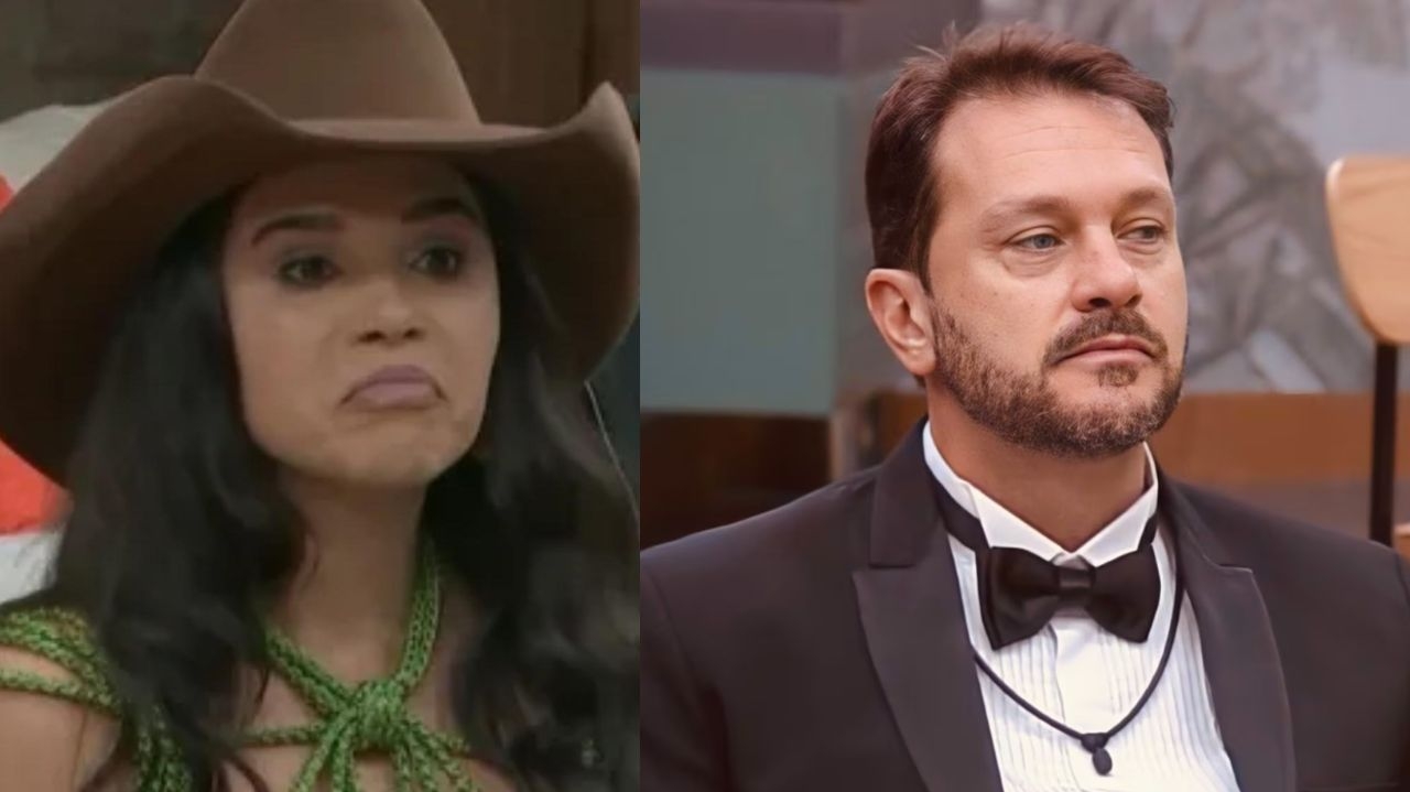 A Fazenda 16: Albert e Gizelly trocam farpas durante dinâmica do apontamento
