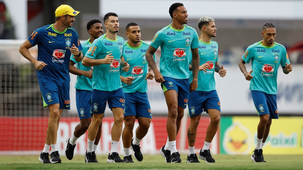 Seleção Brasileira faz primeiro treino em Belém pensando na Venezuela