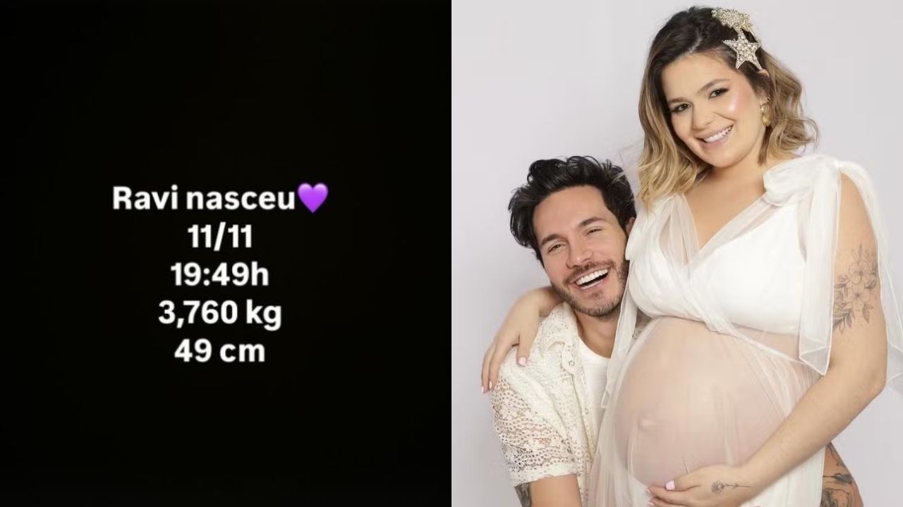 Eliezer e Viih Tube comemoram nascimento do segundo filho