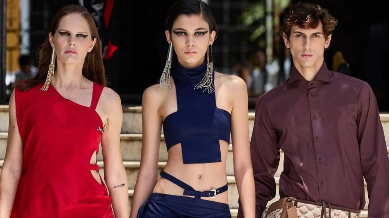 Misci faz desfile com muita elegância e com cores vibrantes