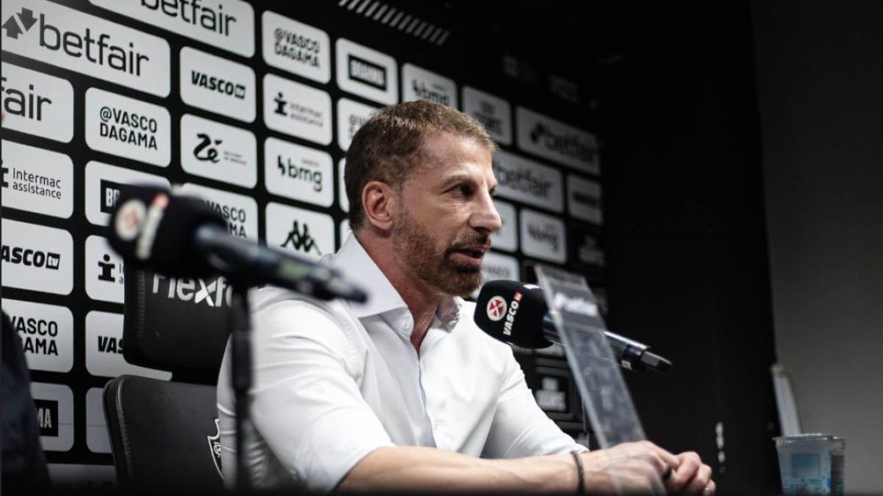 Pedrinho confirma em coletiva venda da SAF do Vasco e negociação com investidores