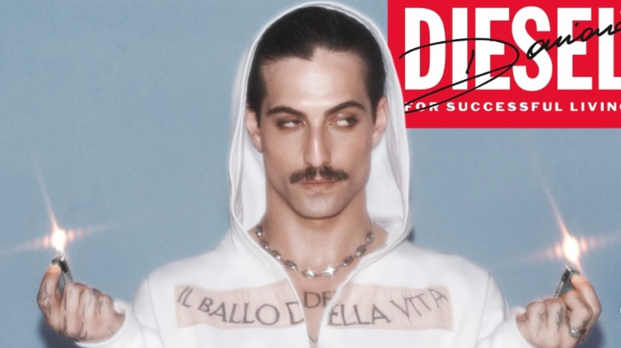 Damiano David do Måneskin assina nova coleção como co-designer da Diesel