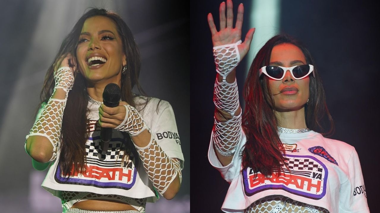 Anitta protagoniza show enérgico no “Rock The Mountain”