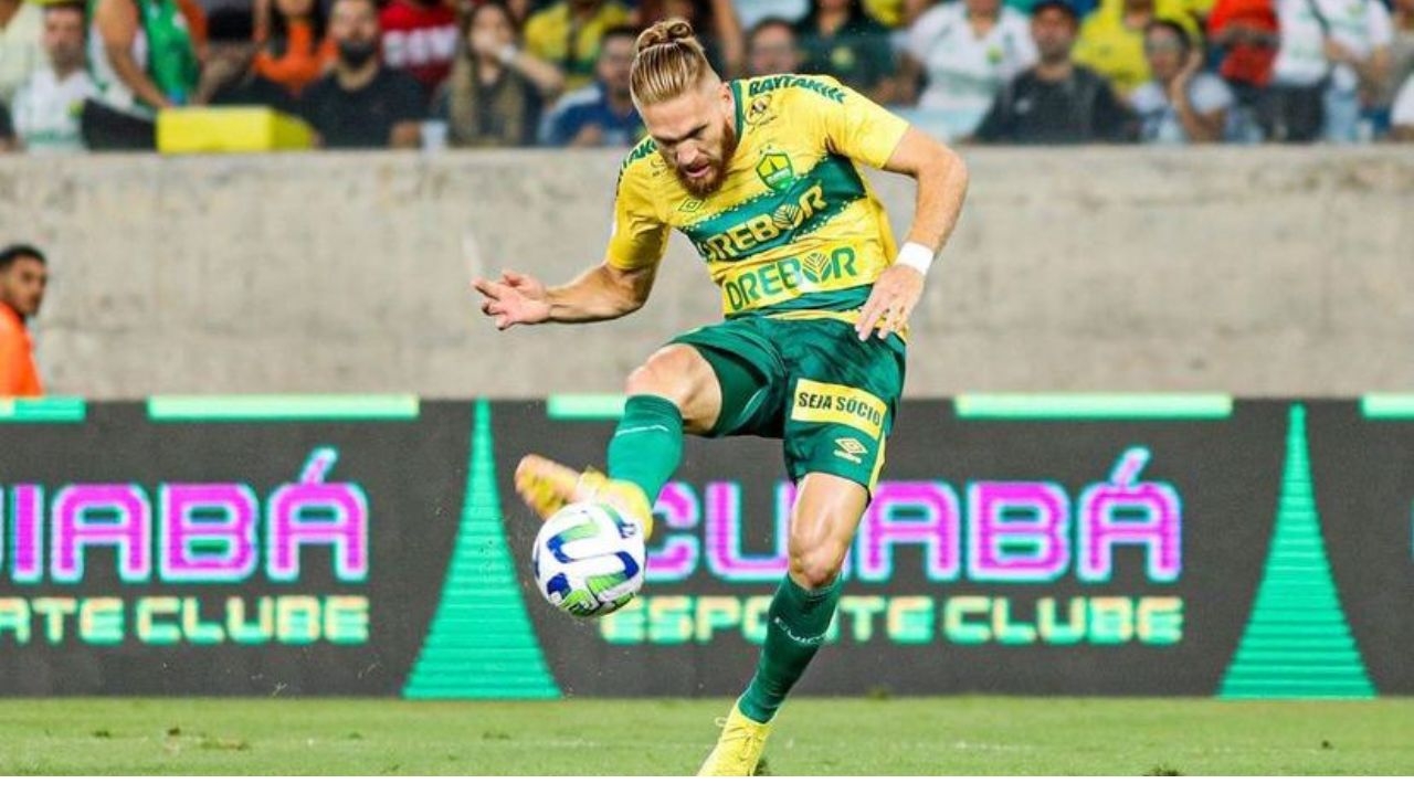 Vasco está de olho no atacante Pitta de Cuiabá, para reforçar o ataque