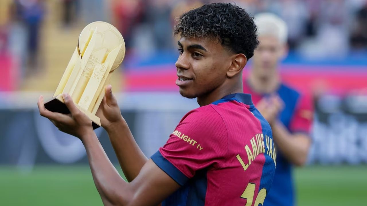 Lamine Yamal conquista Golden Boy e é eleito o melhor jovem do mundo