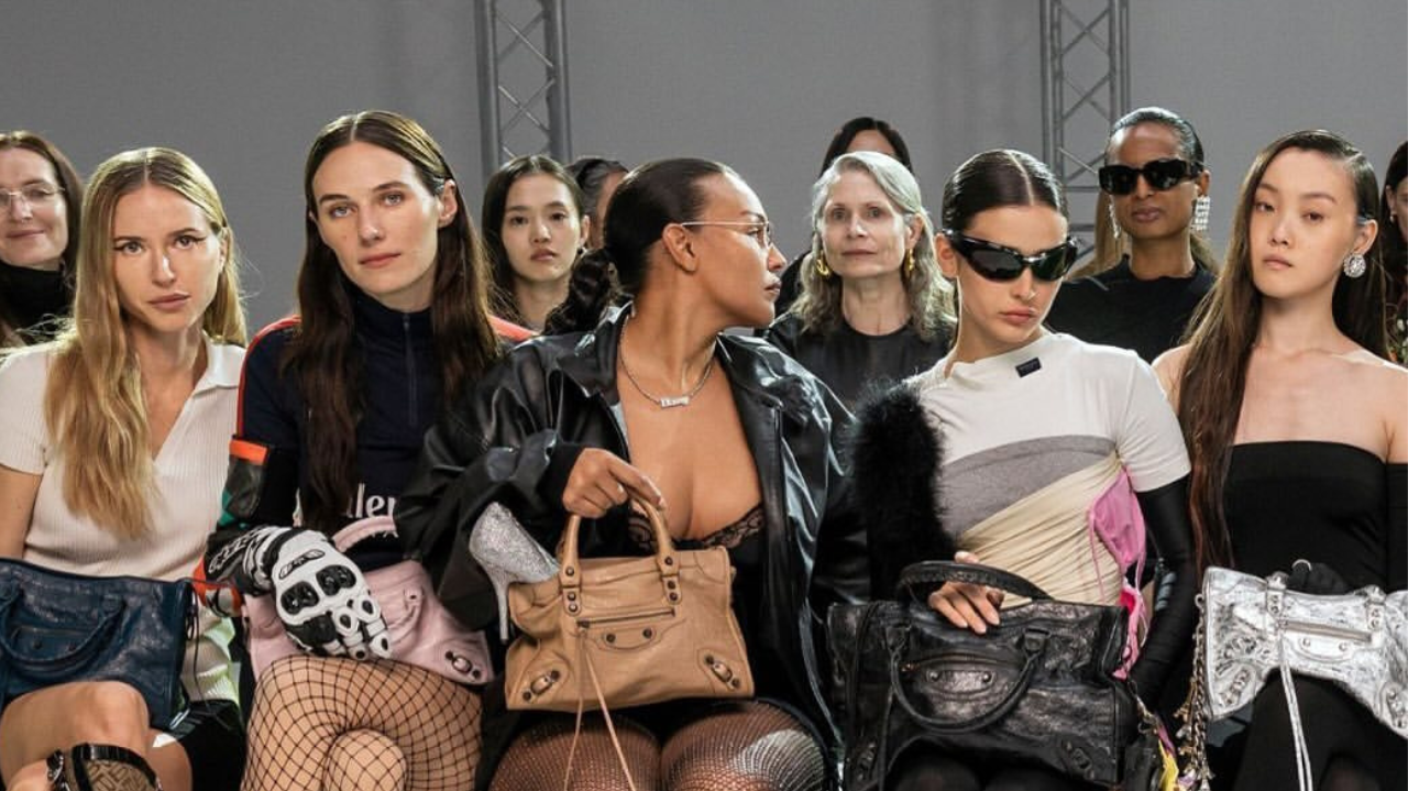 Livia Nunes estreia na nova campanha da marca Balenciaga