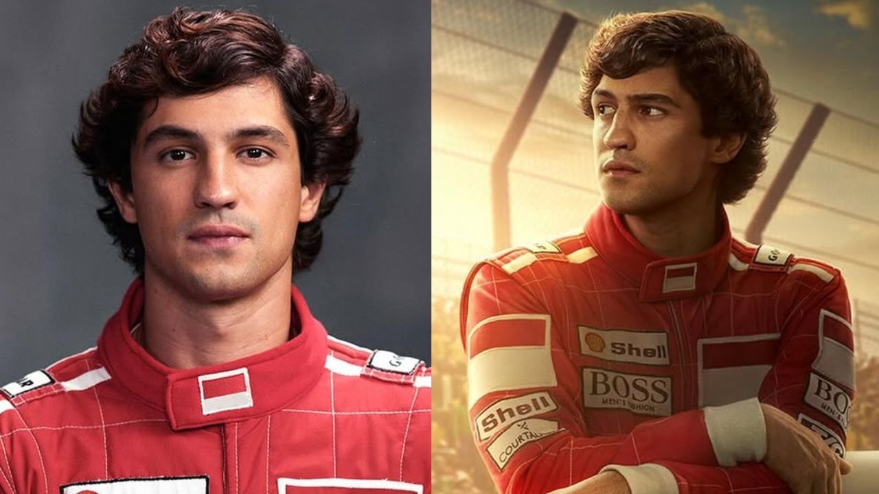 Gabriel Leone explica pouca aparição de Galisteu na série “Senna”