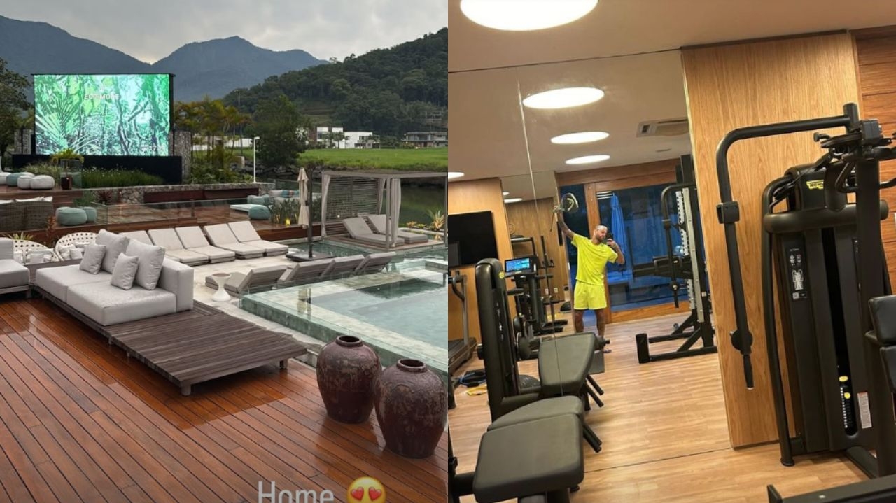 Neymar revela detalhes de sua luxuosa mansão em Mangaratiba