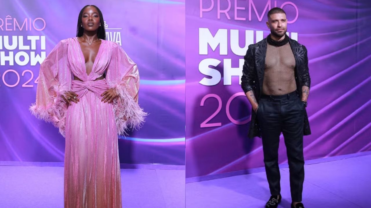Prêmio Multishow 2024: confira os looks dos famosos para a premiação