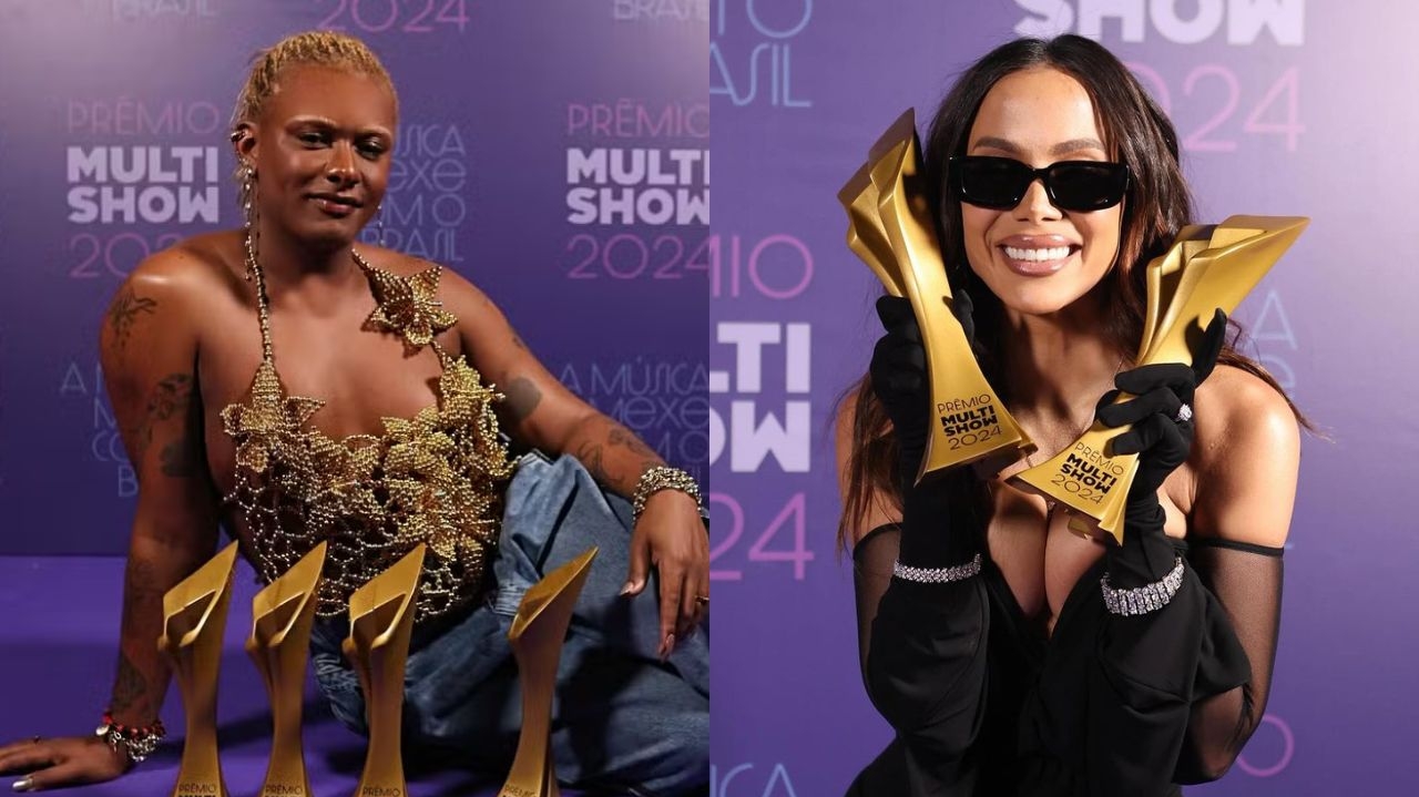 Prêmio Multishow 2024: confira os grandes vencedores da noite