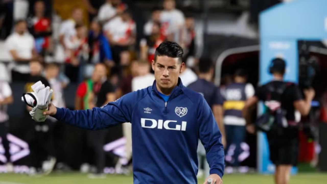 Rayo Vallecano: James Rodríguez pode deixar o clube