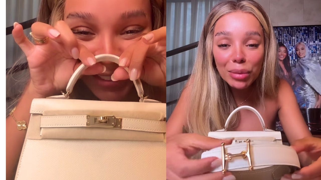 Brunna Gonçalves exibe Hermès Mini Kelly