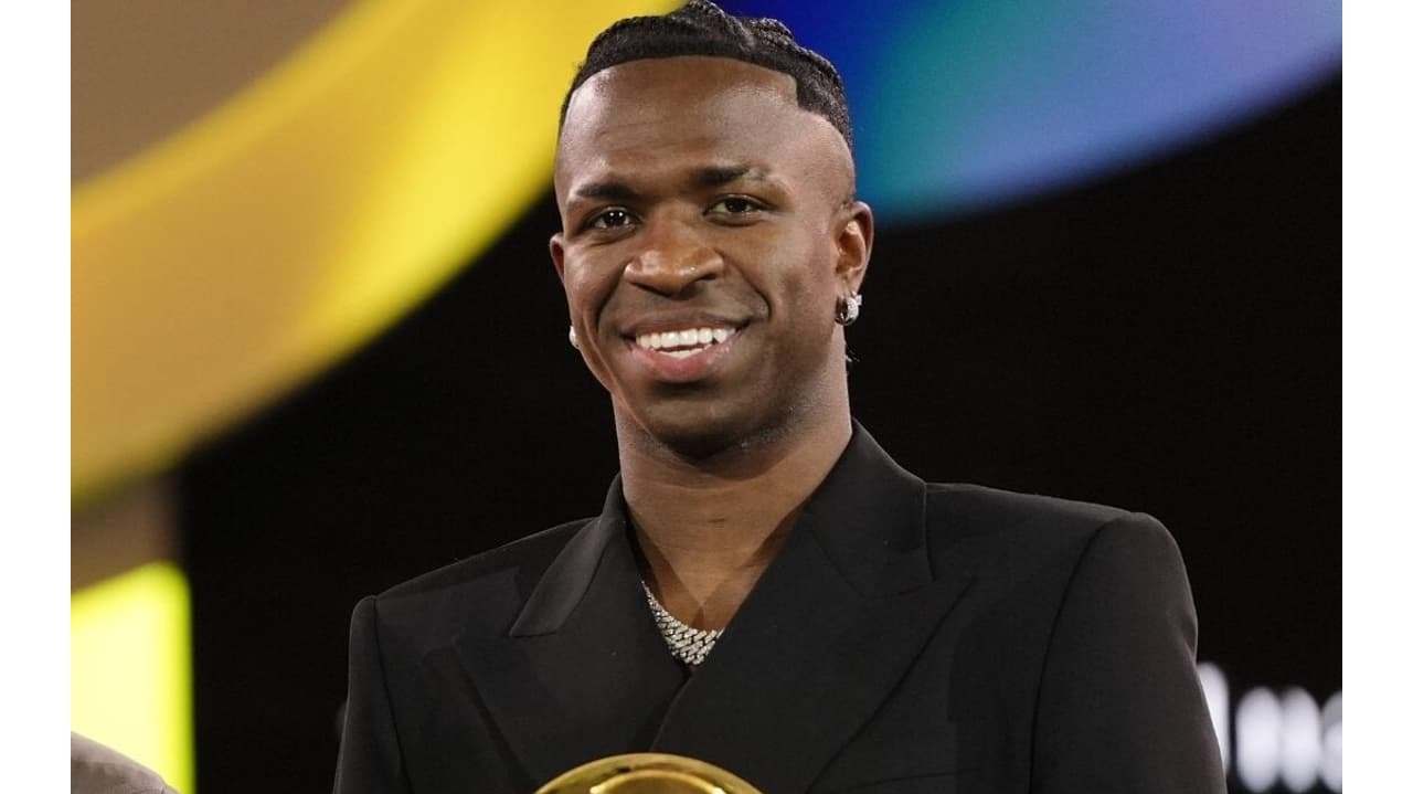 Atual The Best, Vini Junior é premiado como melhor jogador do mundo na Arábia