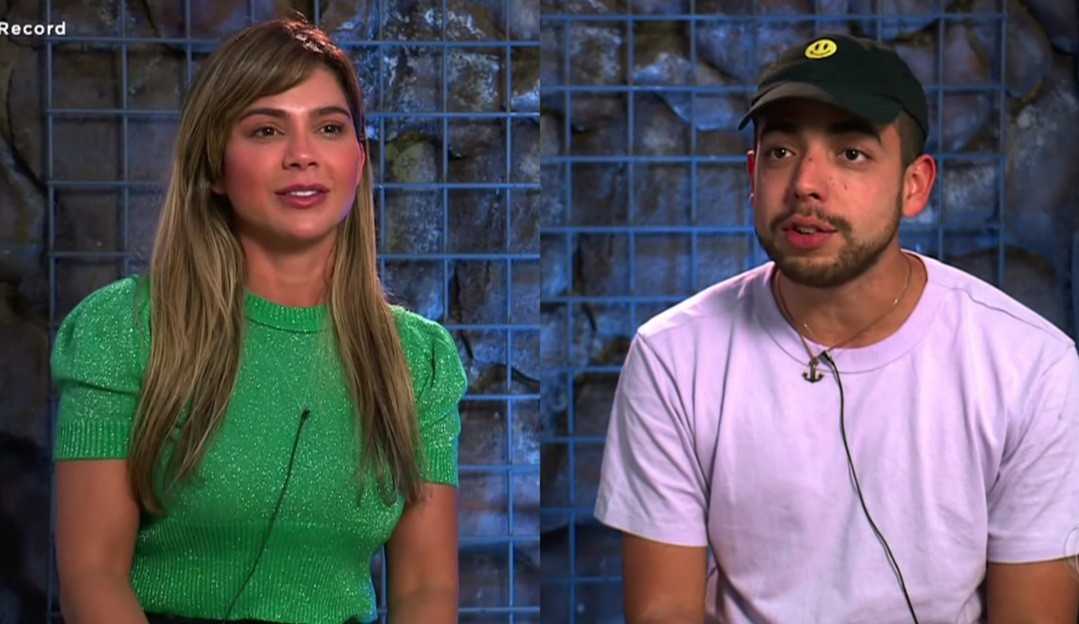 Nadja perde a paciência com Lucas Selfie no “/Ilha Record”/