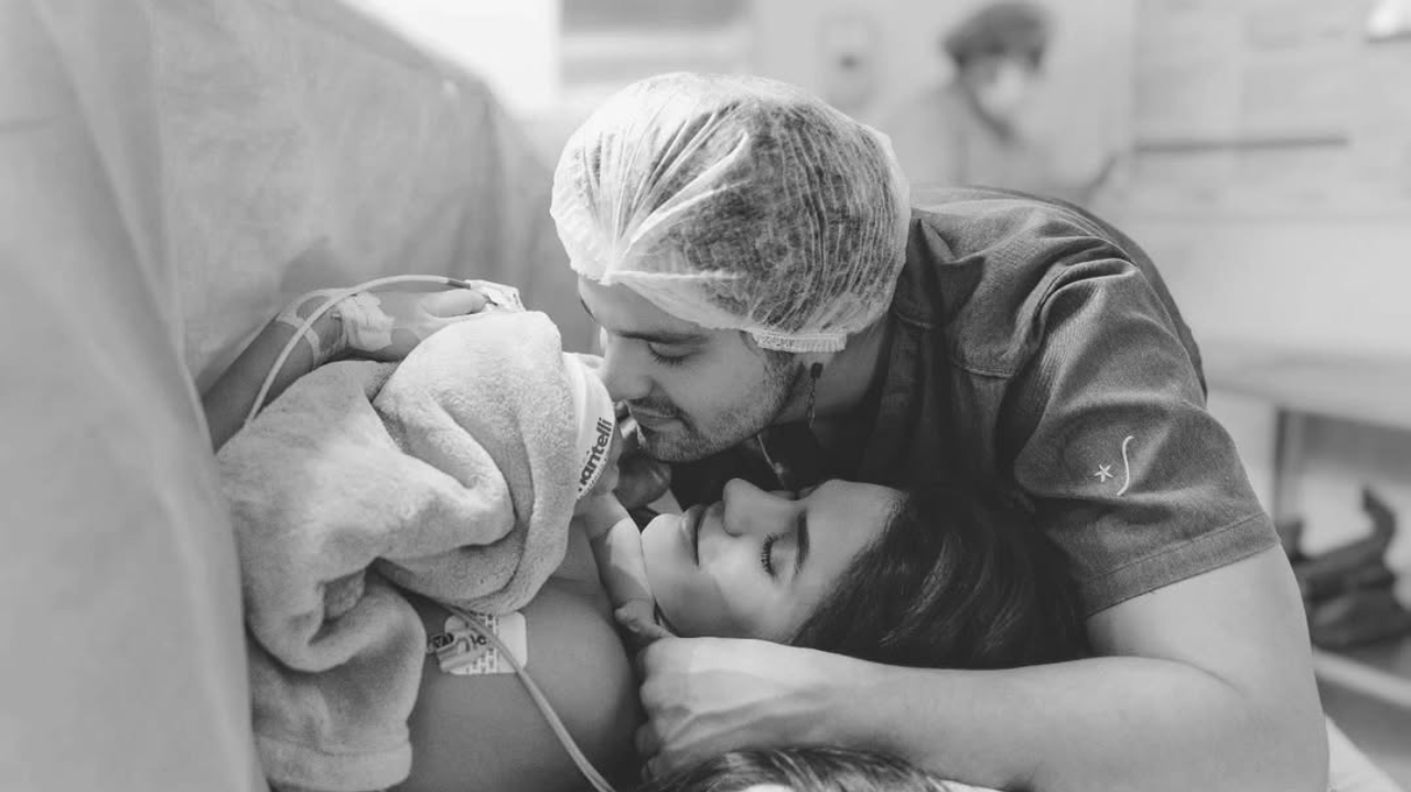 Irmã de Luan Santana divulga primeira foto da filha do cantor e encanta web