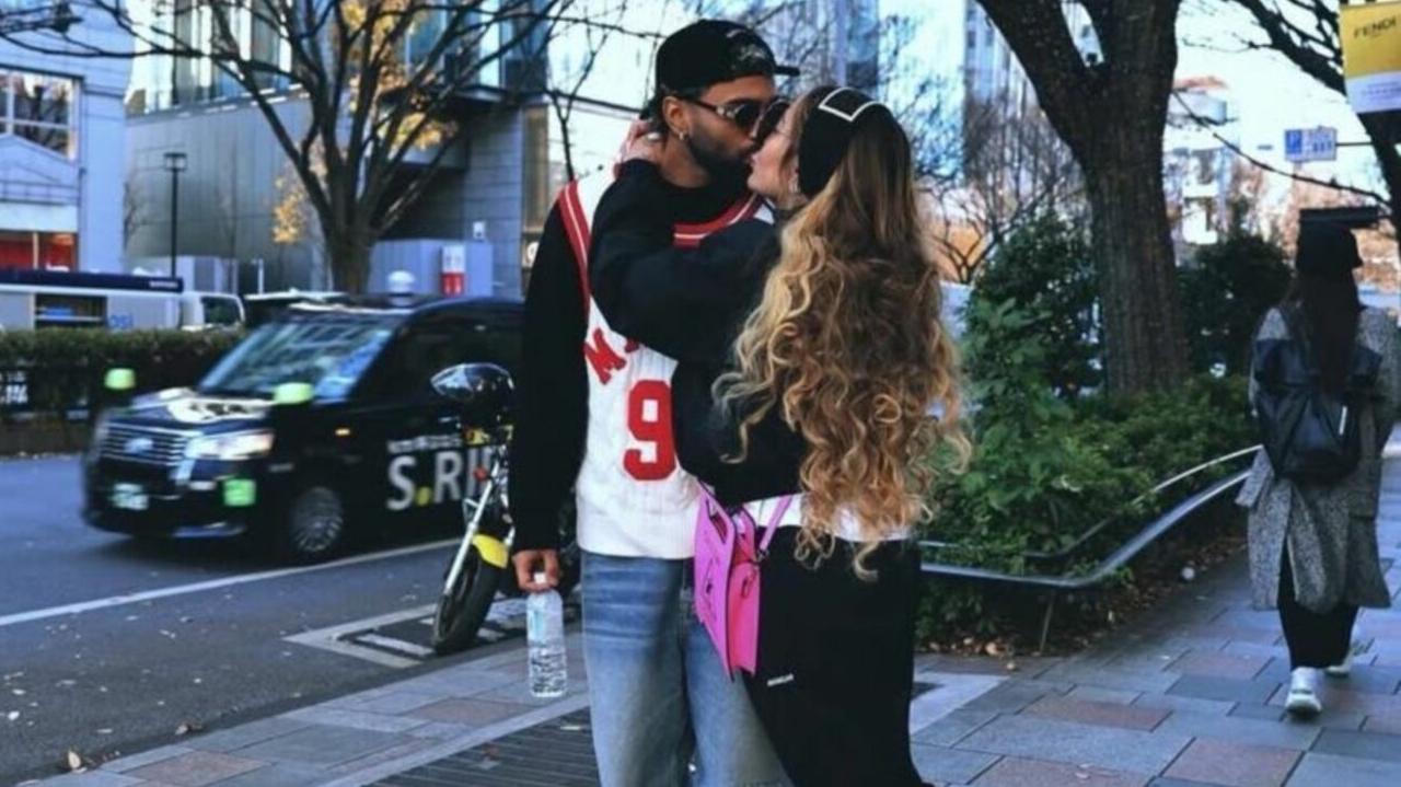 Gabigol e Rafaella Santos passam o Ano Novo juntos na Bahia