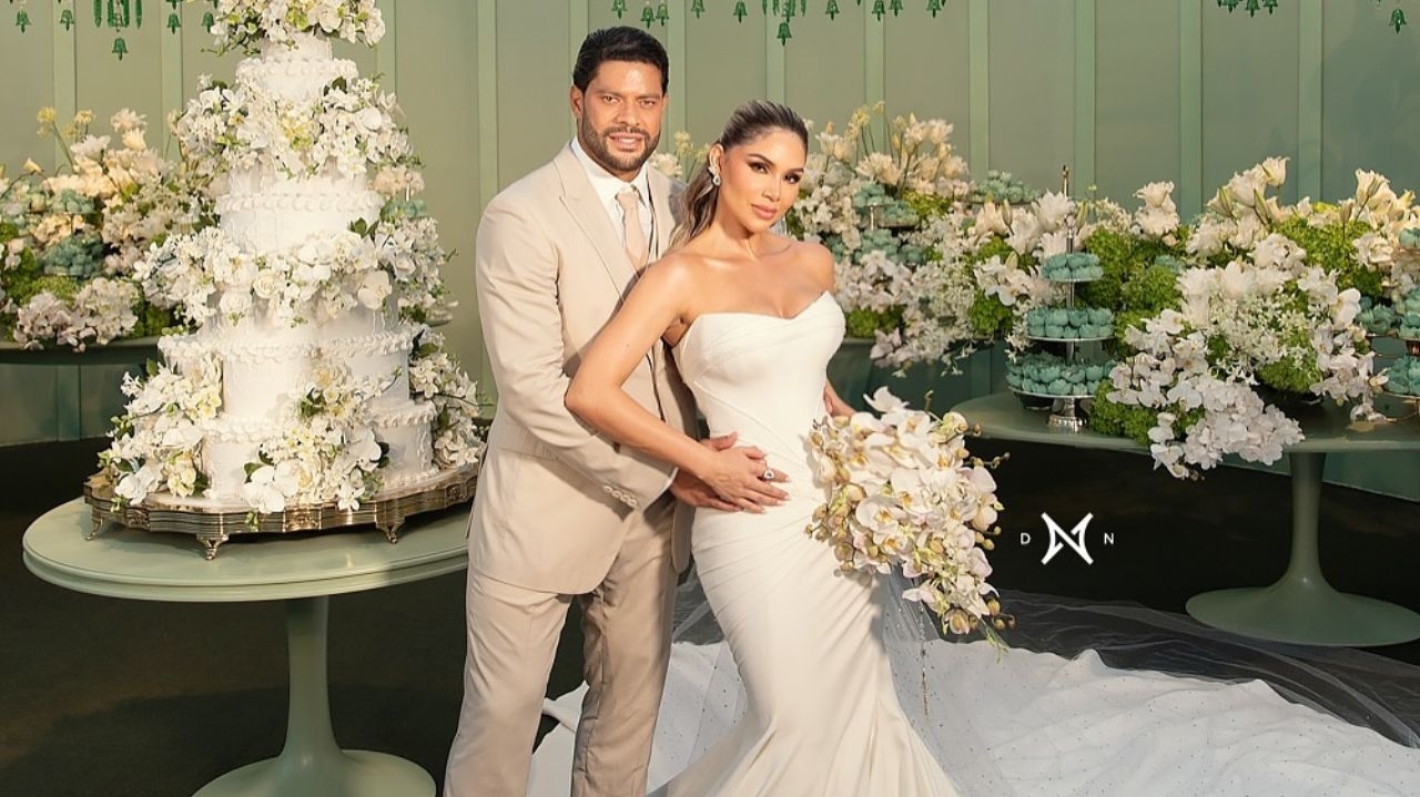 Wesley Safadão, Sorriso Maroto e Xanddy se apresentam no casamento de Hulk e Camila