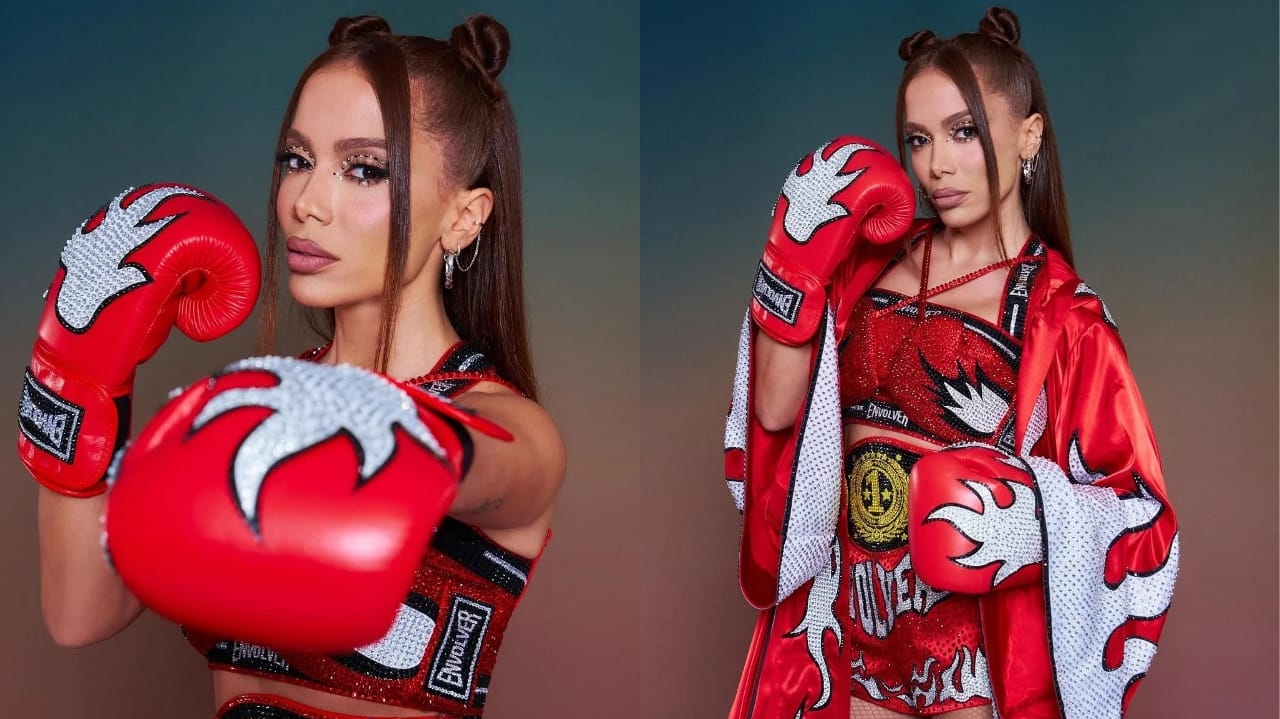 “Maratona da Jogação”: Anitta se veste como boxeadora em ensaios de Carnaval