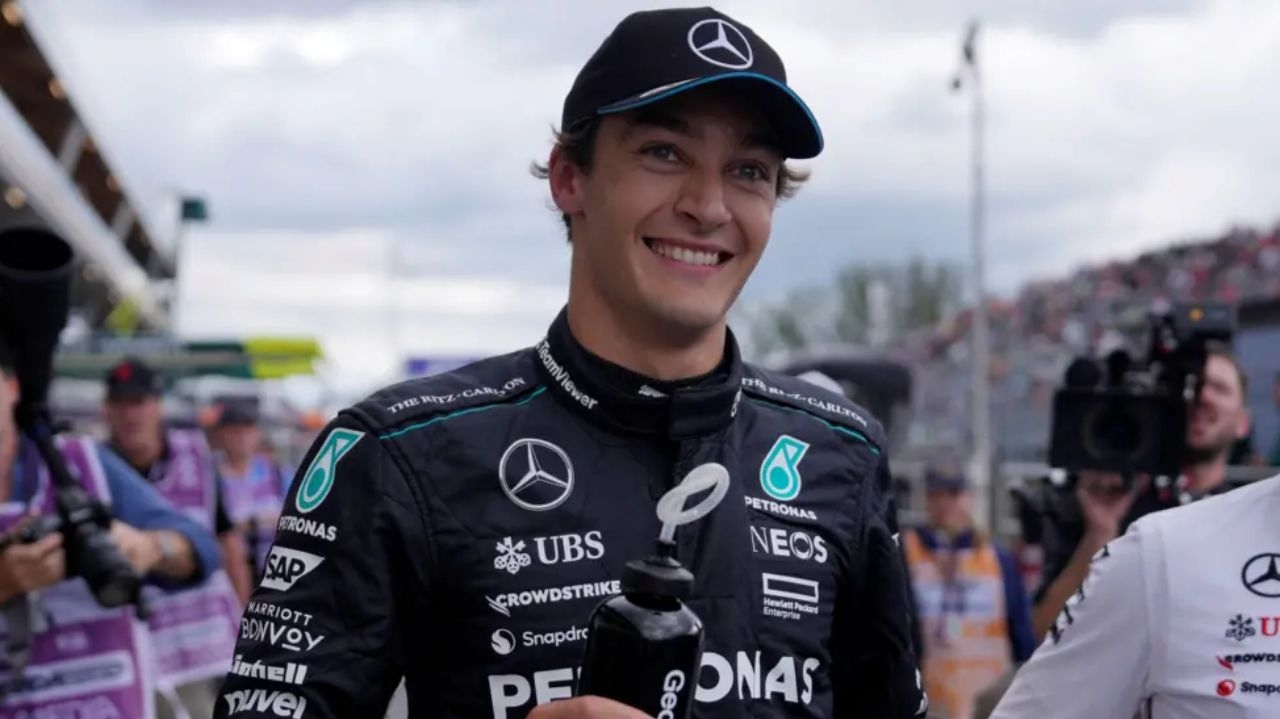 George Russell se diz otimista pela Mercedes em 2025
