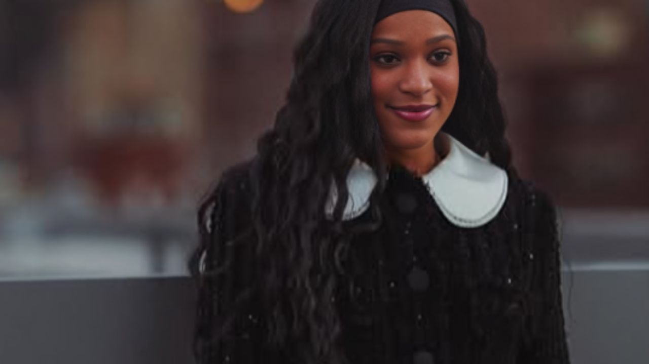 Rebeca Andrade usa classico Dolce & Gabbana em sua viagem a Nova Yorque