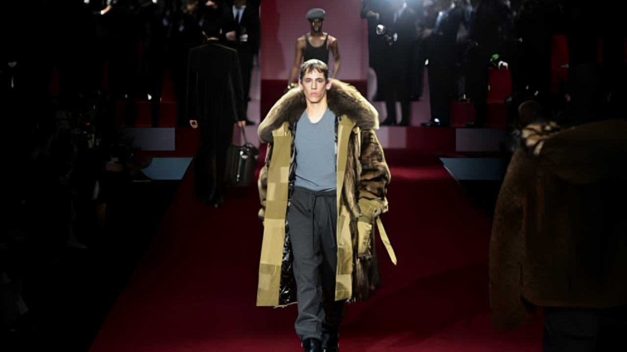 Milão 2025: Dolce & Gabbana homenageia o cinema em coleção de inverno Masculina