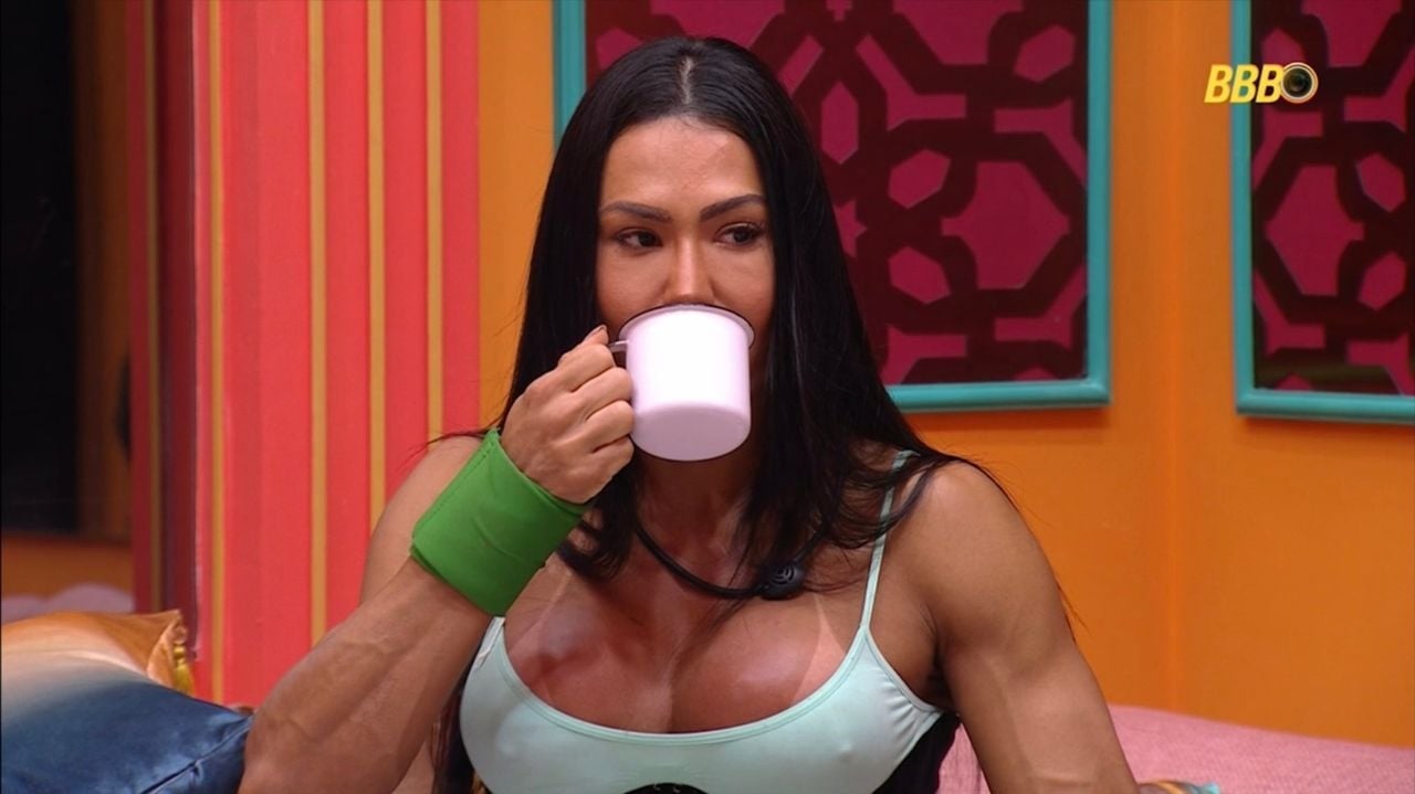 BBB 25: Gracyanne Barbosa conta que ganhou muitos ovos na Xepa e ainda não comeu