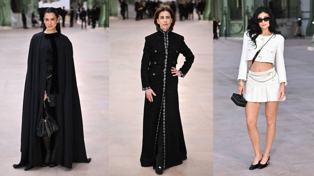 Celebridades marcam presença na fila A da Chanel