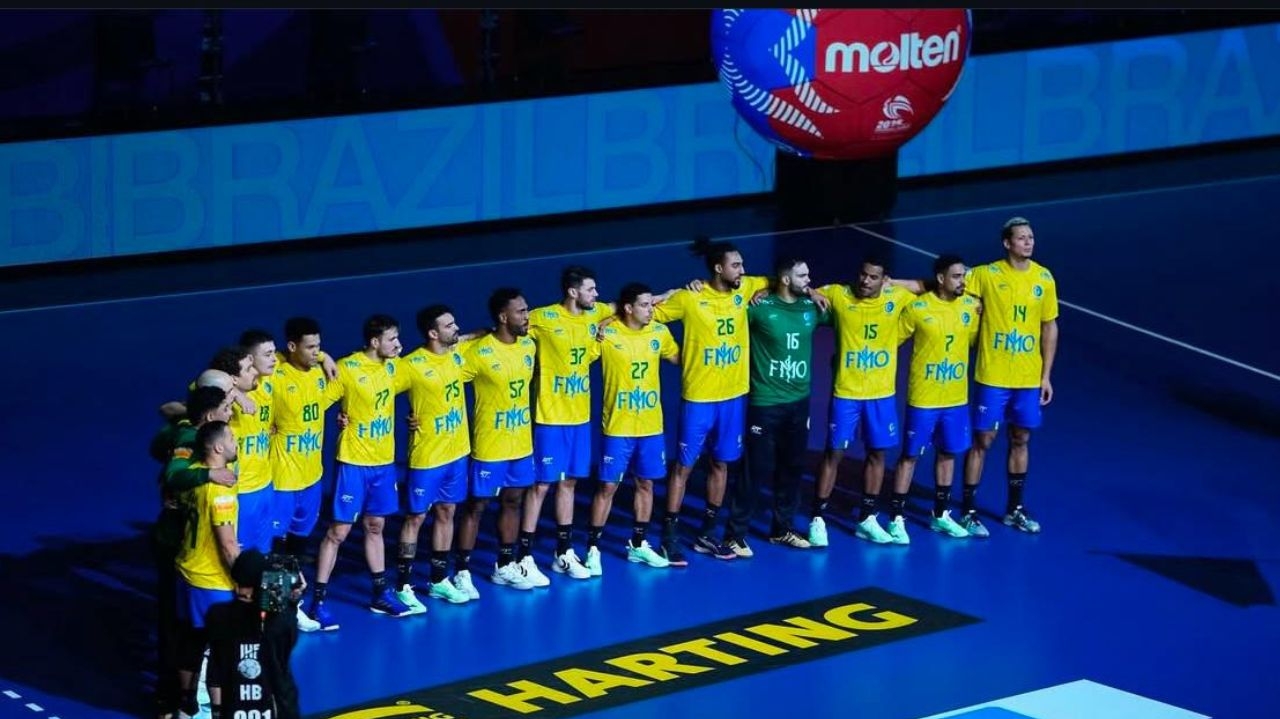 Brasil perde para a Dinamarca e fica na inédita sétima posição no Mundial de Handebol