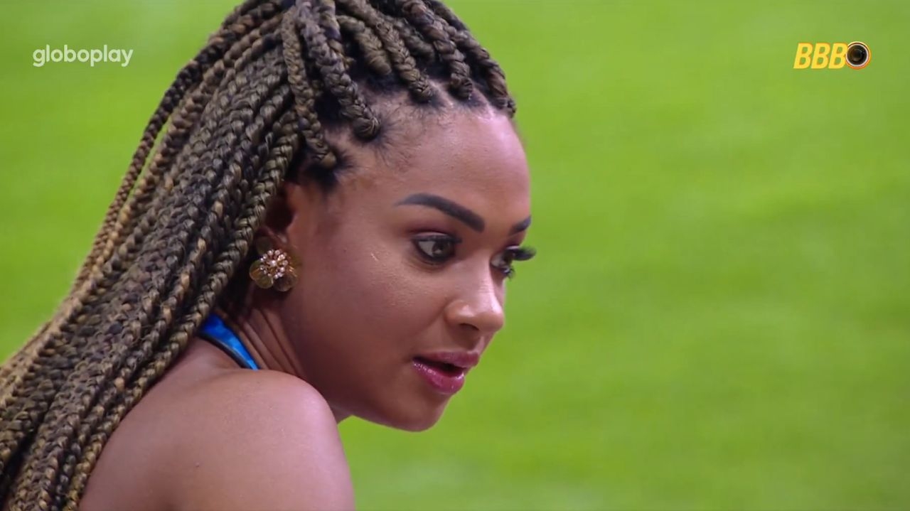 BBB 25: Aline se surpreende com eliminação de Edilberto e Raissa