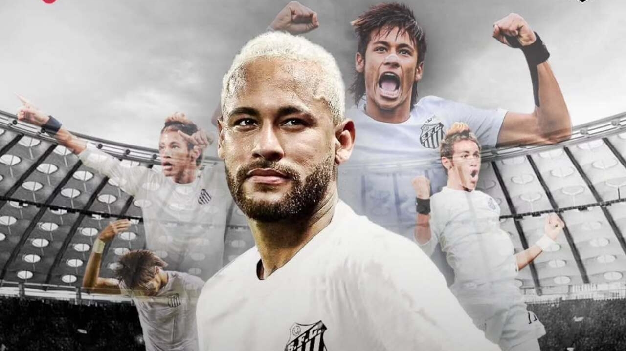 Neymar é reapresentado na Vila Belmiro com várias homenagens e clima de muita festa