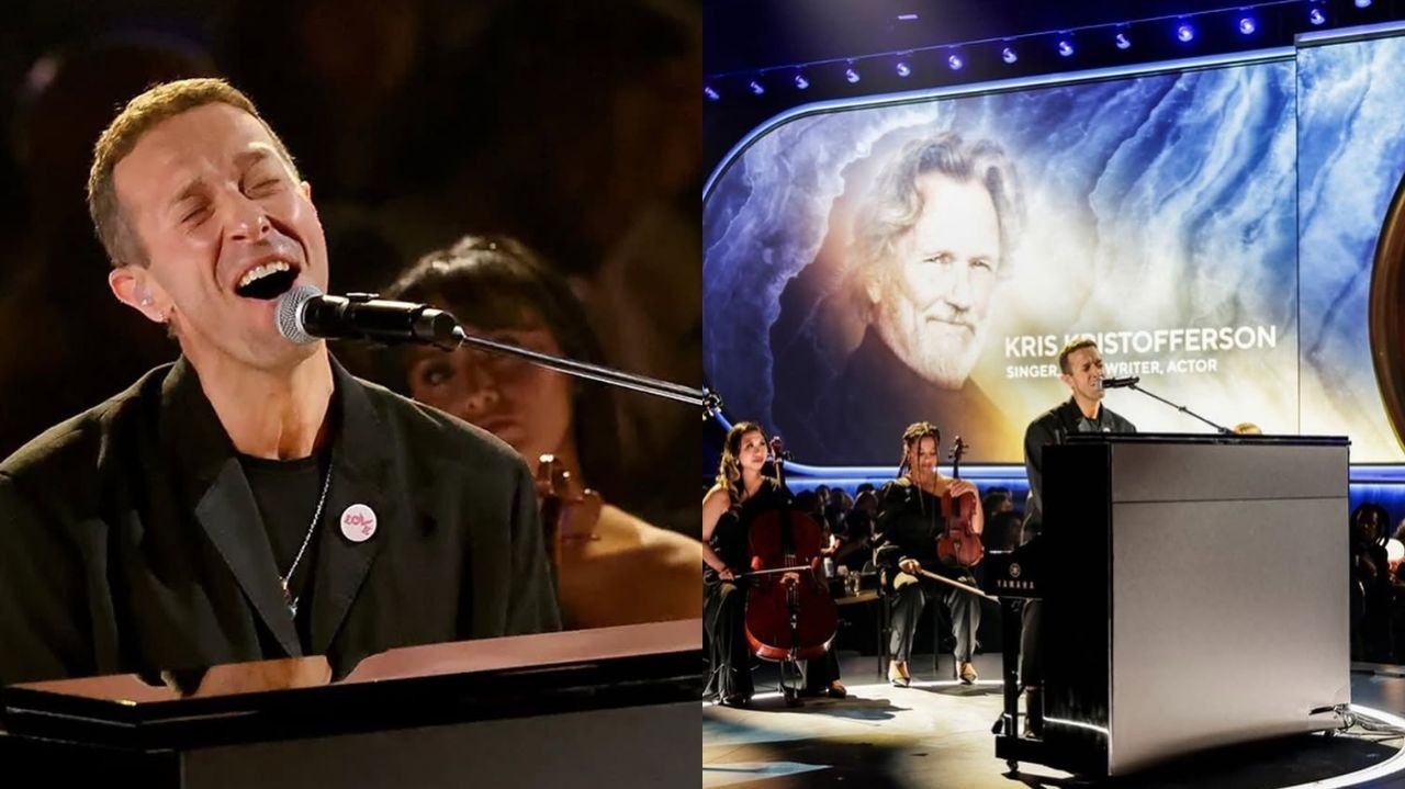 Grammy 2025: Chris Martin realiza tributo a artistas que já se foram
