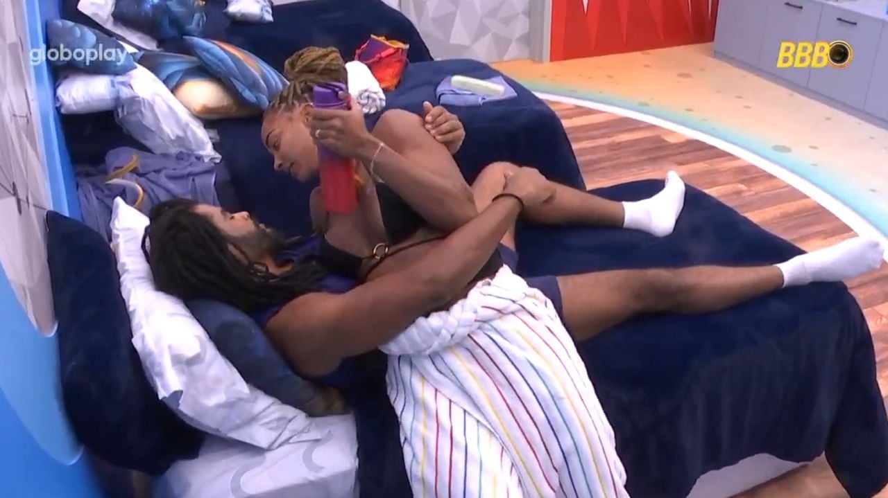 BBB 25: Aline e Diogo voltam a se aproximar após desentendimento