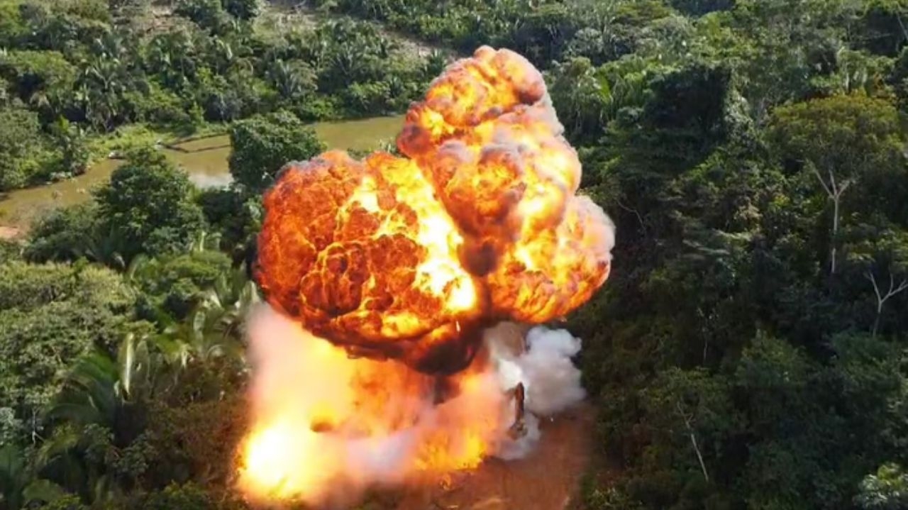 Para escapar das fiscalizações, garimpeiros criam túneis subterrâneos