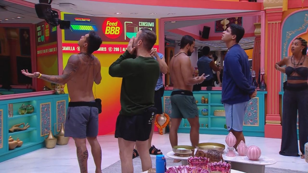 BBB 25: Punição gravíssima gera correria de brothers por comida