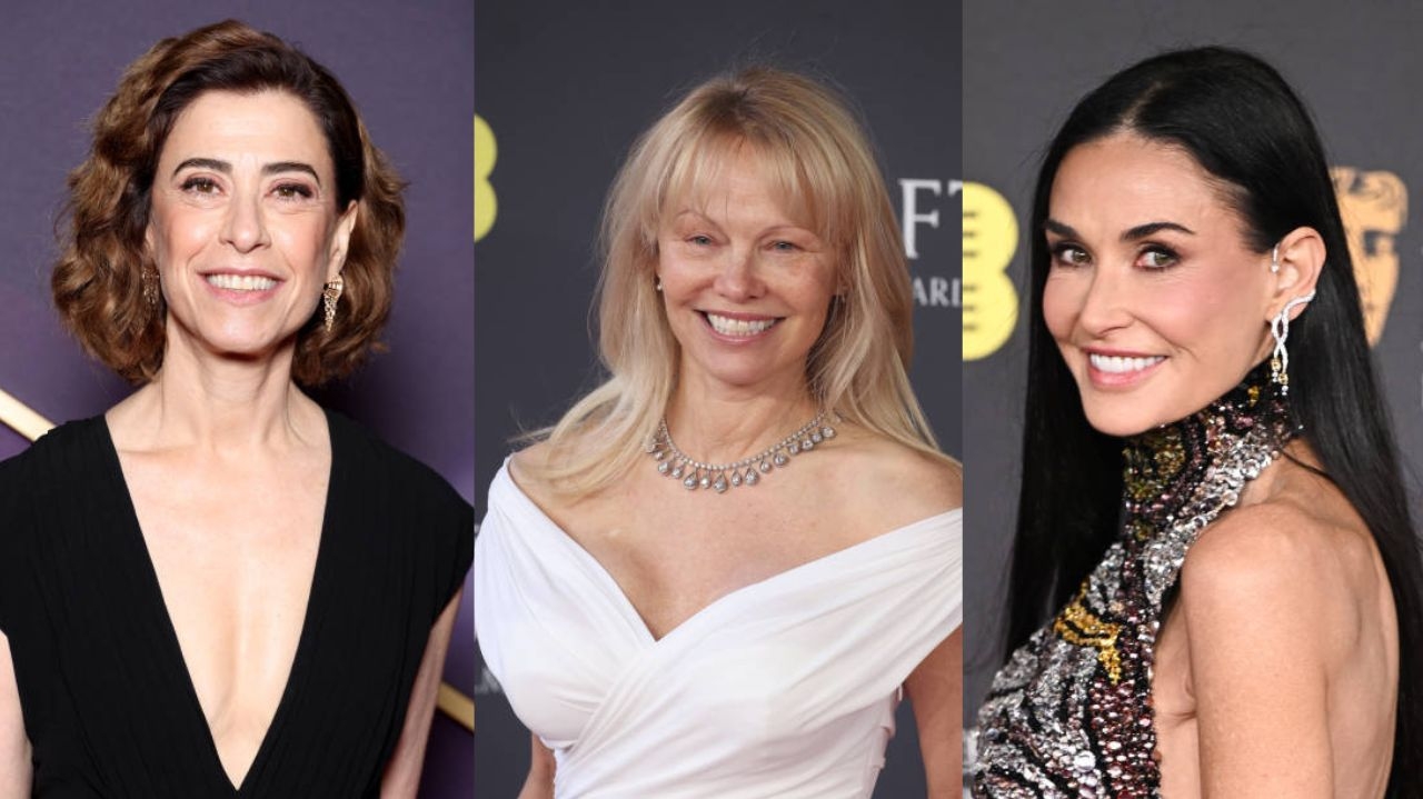 Belezas maduras chamam atenção no BAFTA 2025