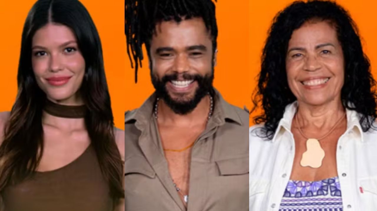 BBB 25: Diogo, Vilma e Vitória formam o paredão desta semana