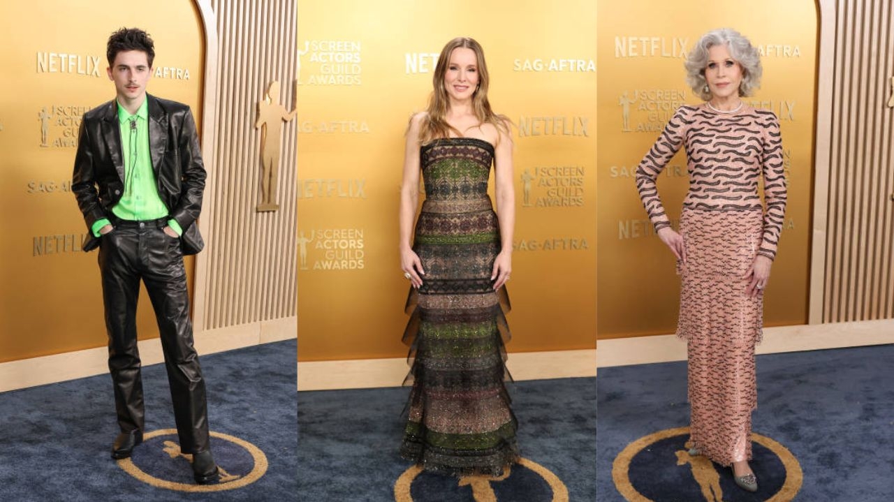 SAG Awards: confira os looks das celebridades no tapete vermelho