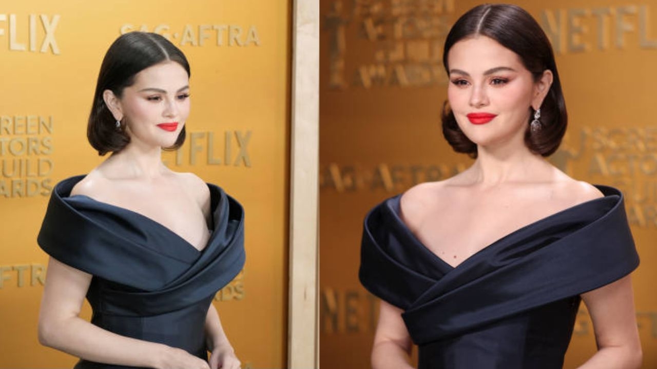 SAG Awards 2025: Selena Gomez aposta em beleza clássica