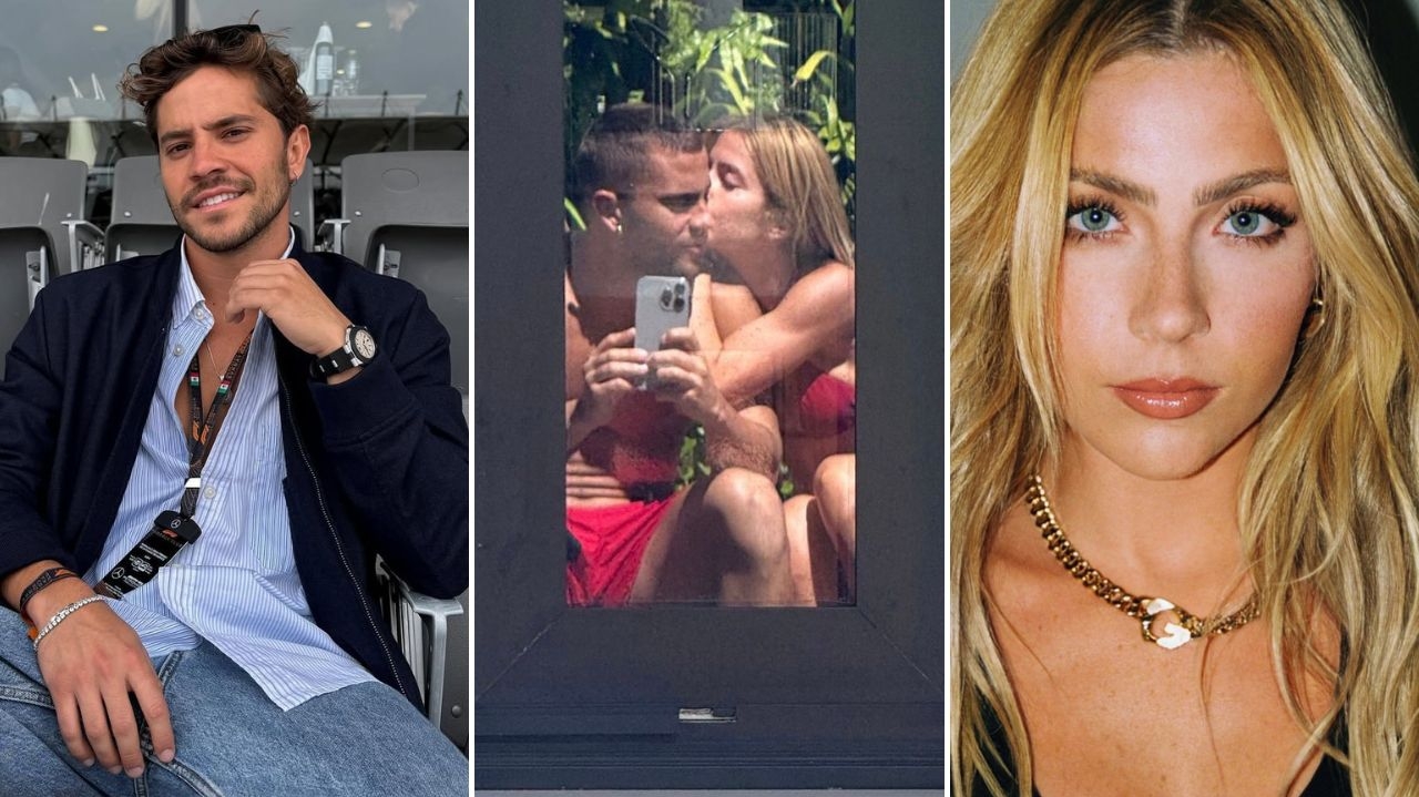 André Lamoglia posta foto recebendo beijo de Jade Picon e reacende rumores de namoro